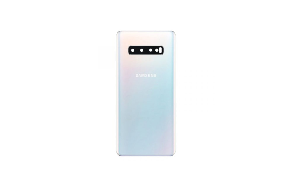 Achterkant - Prism Wit voor Samsung Galaxy S10 Plus