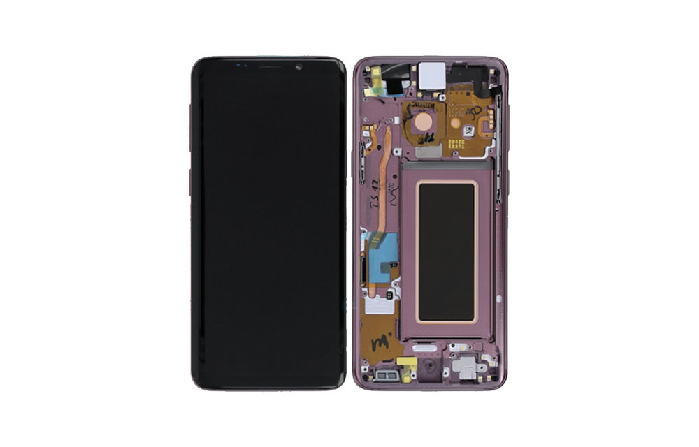 Display - Violett fur Samsung Galaxy S9 SM-G960 / GH97-21696B