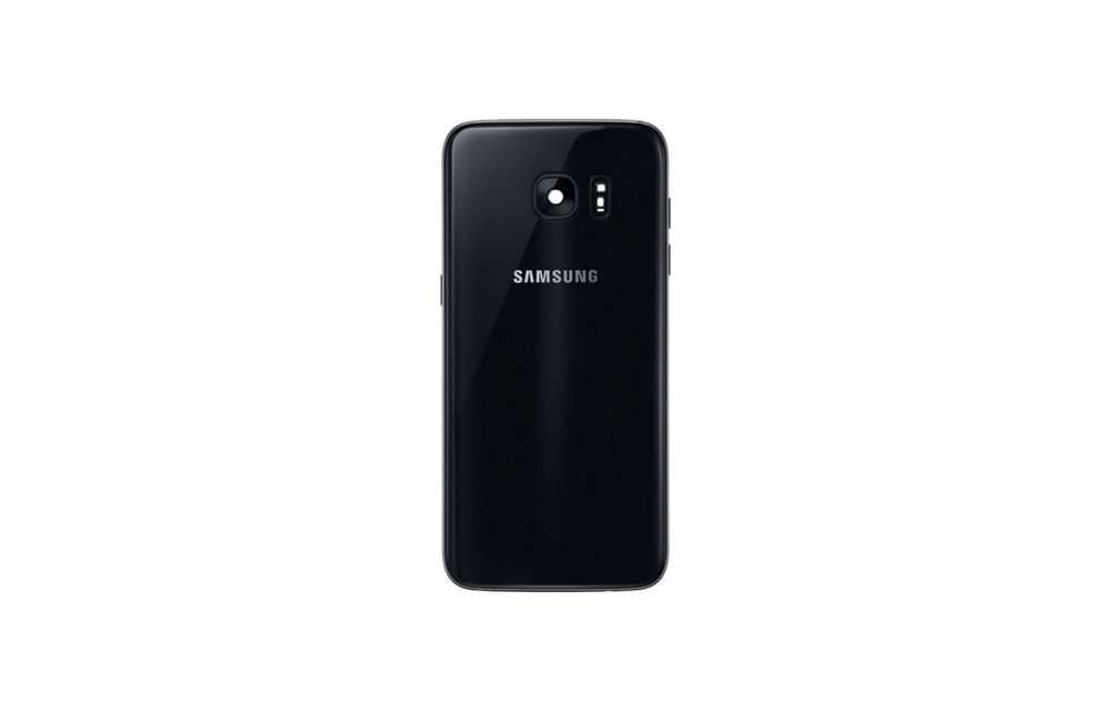 Achterkant - Zwart voor Samsung Galaxy S7