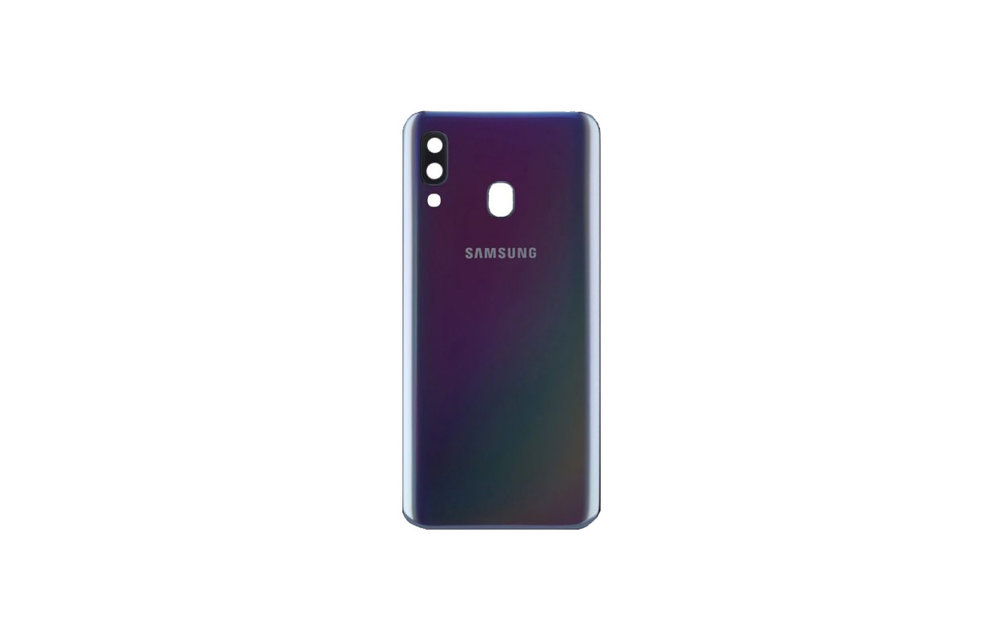 Achterkant - Zwart voor Samsung Galaxy A40