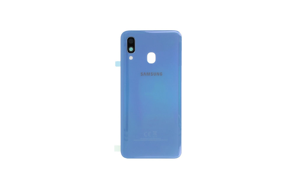 Achterkant (Service pack) - Blauw voor Samsung Galaxy A40 SM-A405 / GH82-19406C