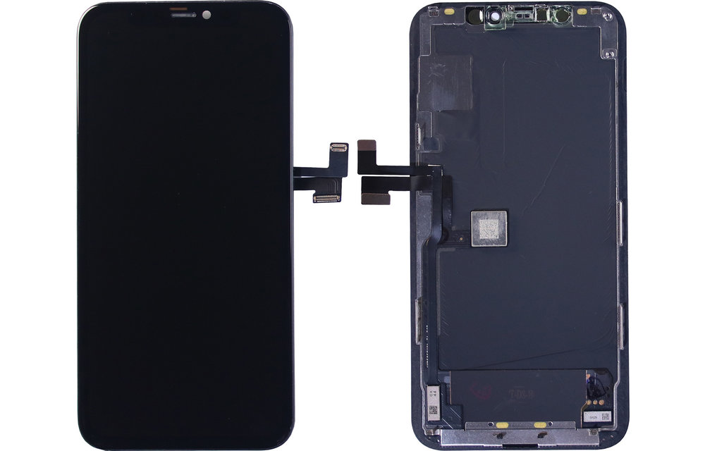 Compatible: G+ Hard OLED scherm - Zwart voor iPhone 11 Pro