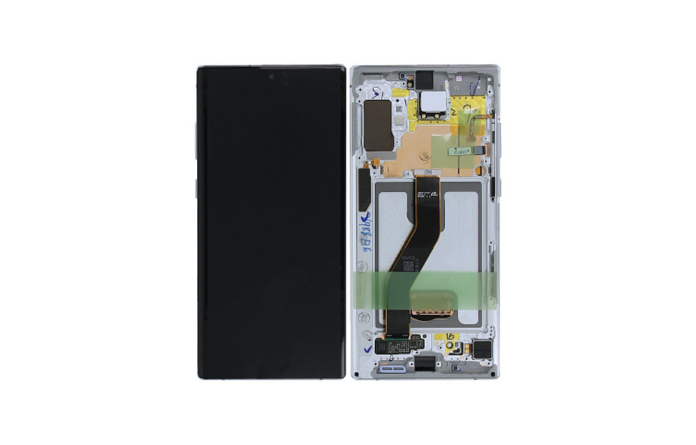 Display - Silber fur Samsung Galaxy Note 10 Plus SM-N975 / GH82-20838C