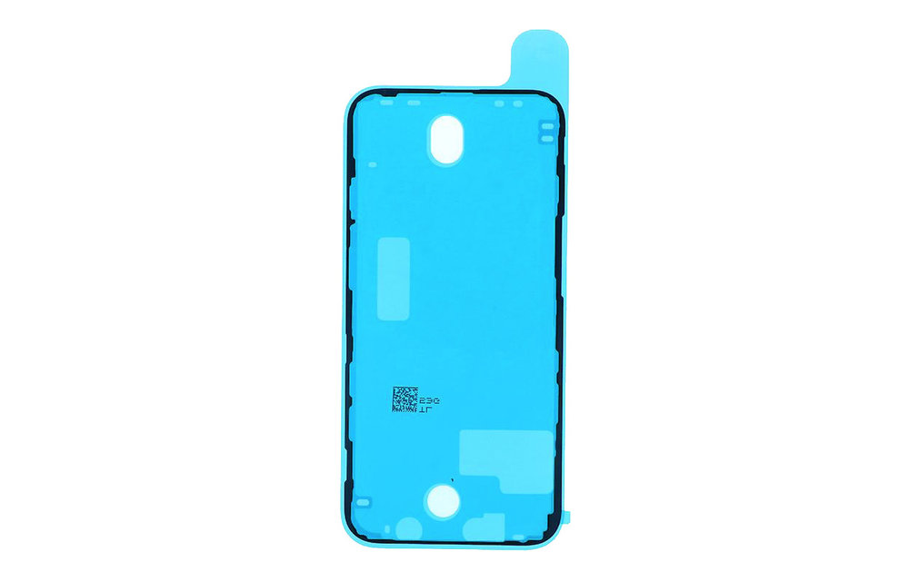 Display Klebefolie (10x) - Schwarz fur iPhone 12