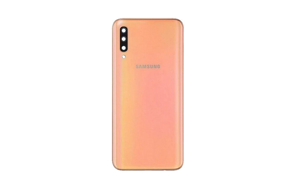 Achterkant - Oranje voor Samsung Galaxy A70