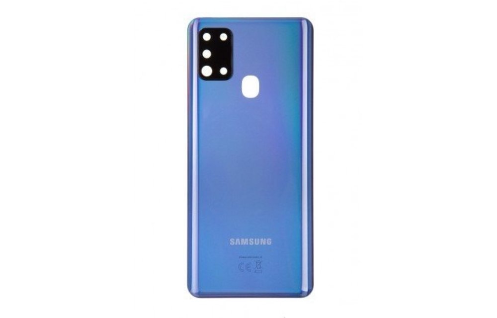 Achterkant - Blauw voor Samsung Galaxy A21s