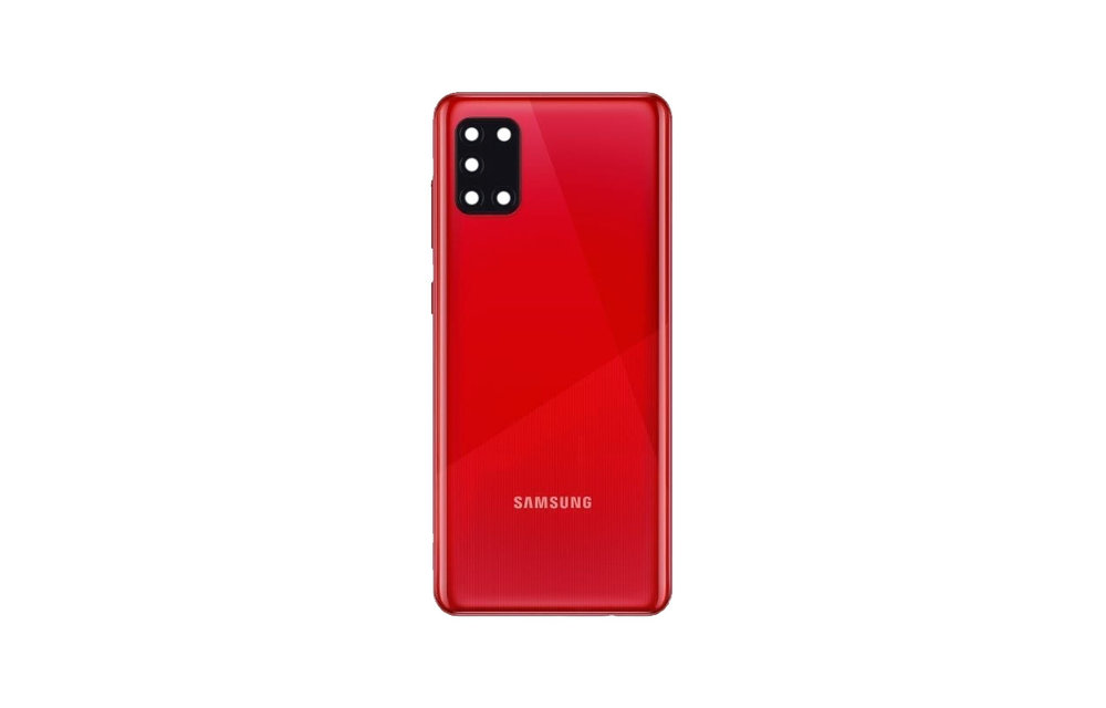 Achterkant - Rood voor Samsung Galaxy A31