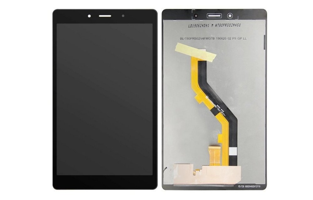 LCD scherm (WiFi) (service pack) - Zwart voor Samsung Galaxy Tab A 8.0 - 2019 SM-T290 / GH81-17227A