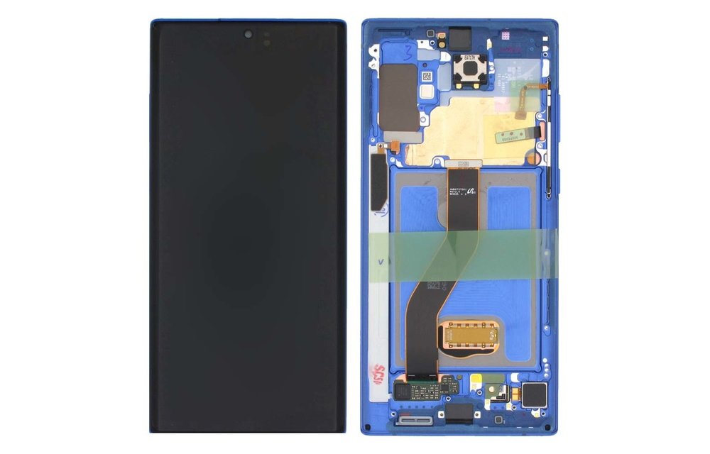 Scherm - Blauw voor Samsung Galaxy Note 10 Plus