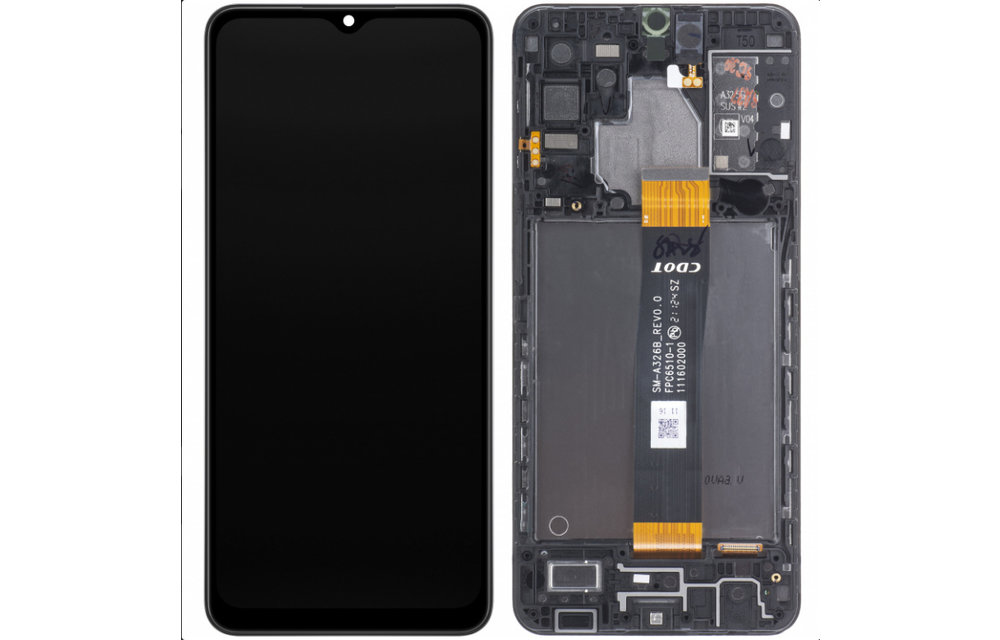 Display - Schwarz fur Samsung Galaxy A32 5G