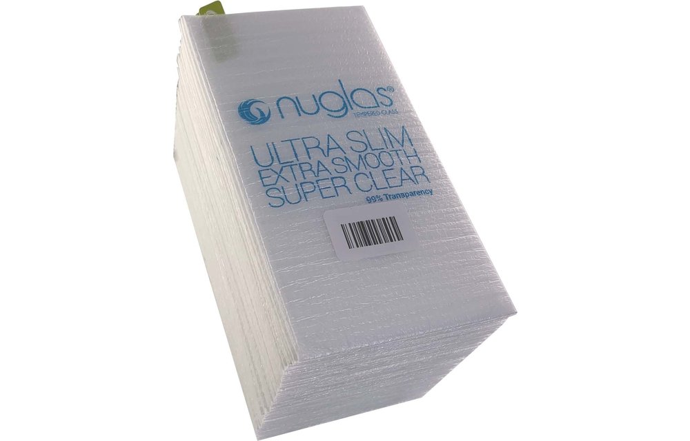 NuGlas: glazen screenprotector (2.5D - 50 pack) voor iPhone 13 Pro Max/14 Plus