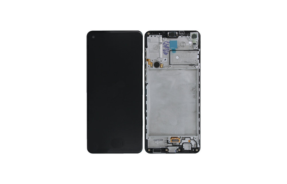REFURBISHED: Scherm - Zwart voor Samsung Galaxy A21s