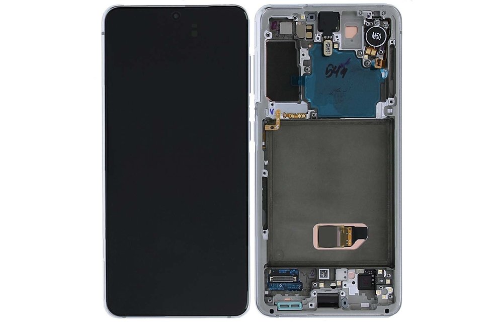 Display - Grau fur Samsung Galaxy S21 5G SM-G991 / GH82-24544A