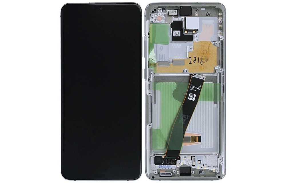 Display - Weiss fur Samsung Galaxy S20 Ultra SM-G988 / GH82-26033C