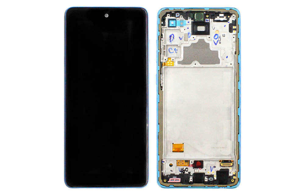 Scherm - Blauw voor Samsung Galaxy A72 SM-A725 / GH82-25460B