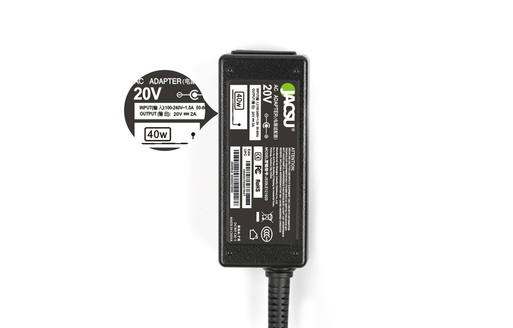 JACSU laptop adapter 20V 3.25A (type C) voor Lenovo