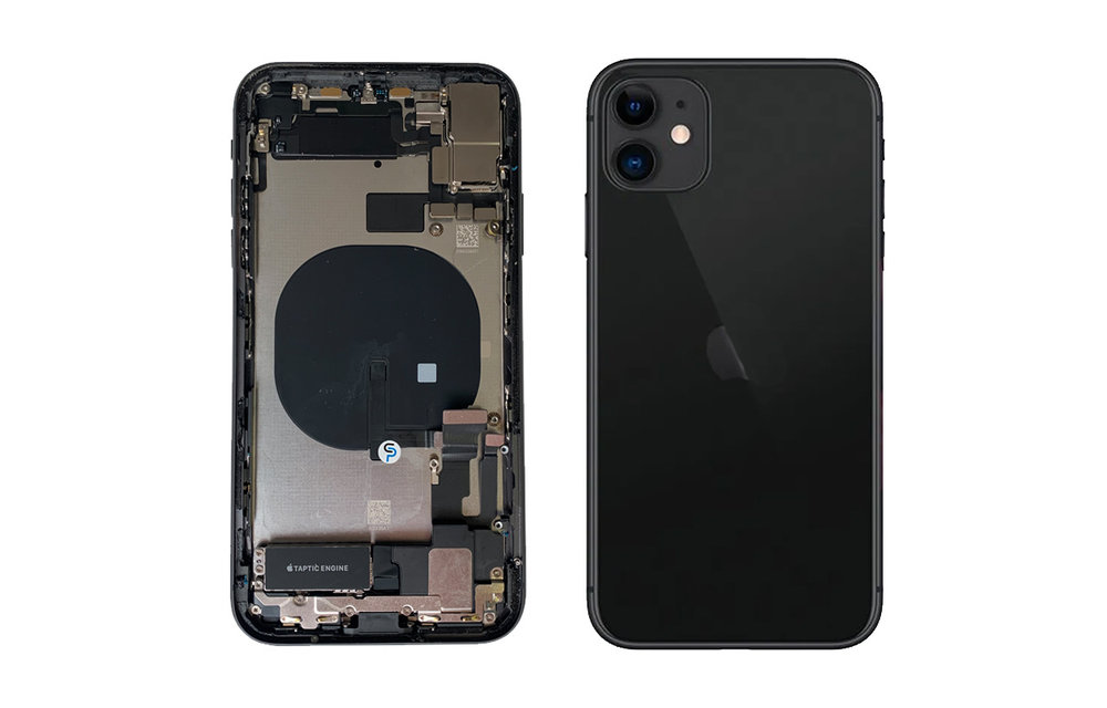Behuizing volledig gemonteerd - EU (A grade) - Zwart voor iPhone 11