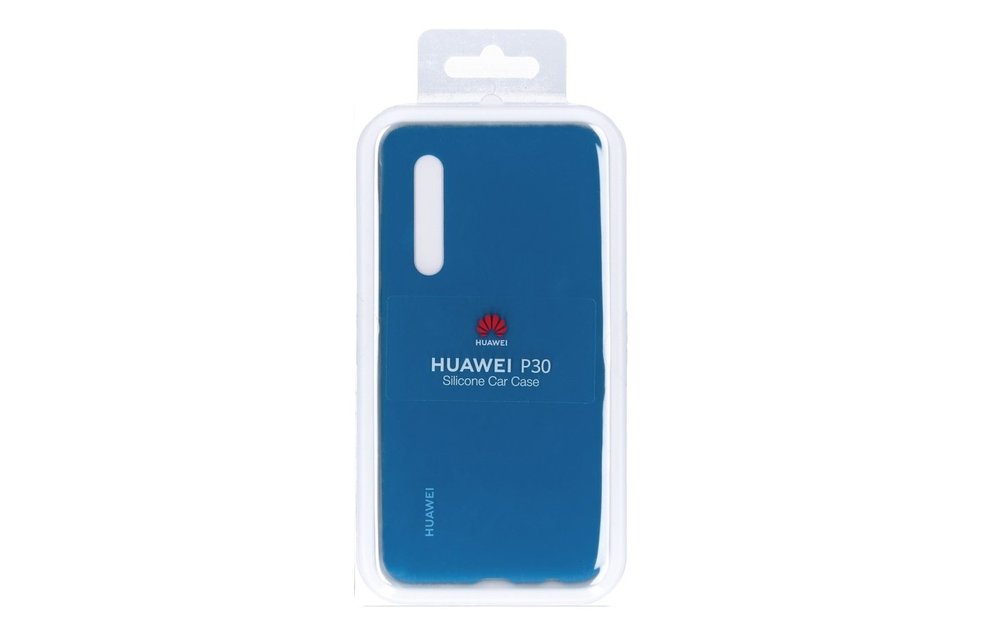Silicon Protective Case - Blauw voor Huawei P30