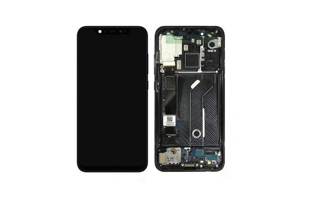 LCD scherm + frame - Zwart voor Xiaomi Mi 8