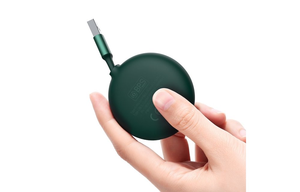BASEUS: USB Oplaadkabel (Lightning / USB-C / Micro-USB) - Zwart