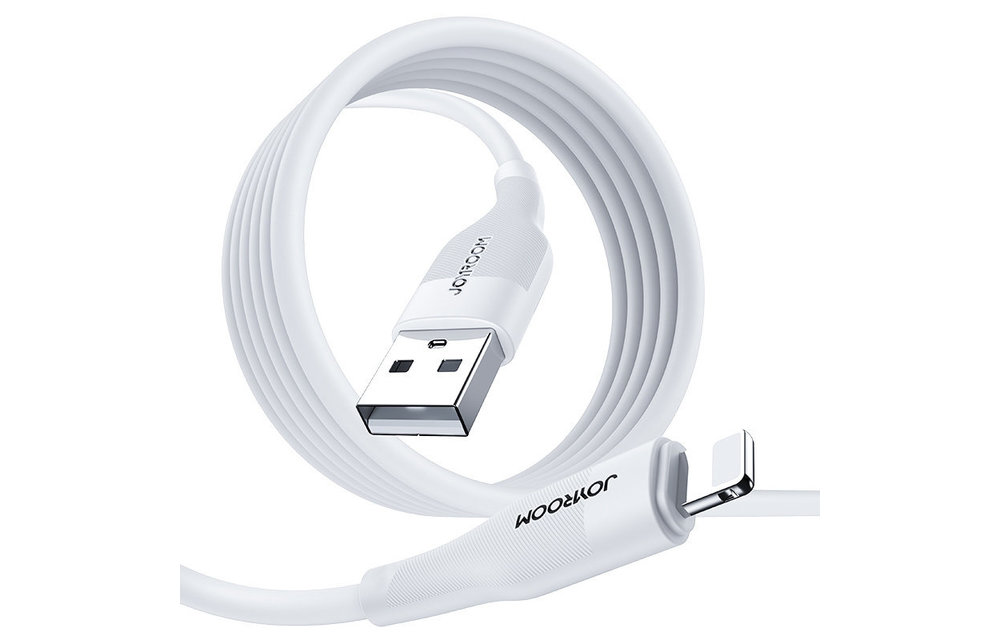 JOYROOM: USB naar LIGHTNING kabel - Wit voor Apple