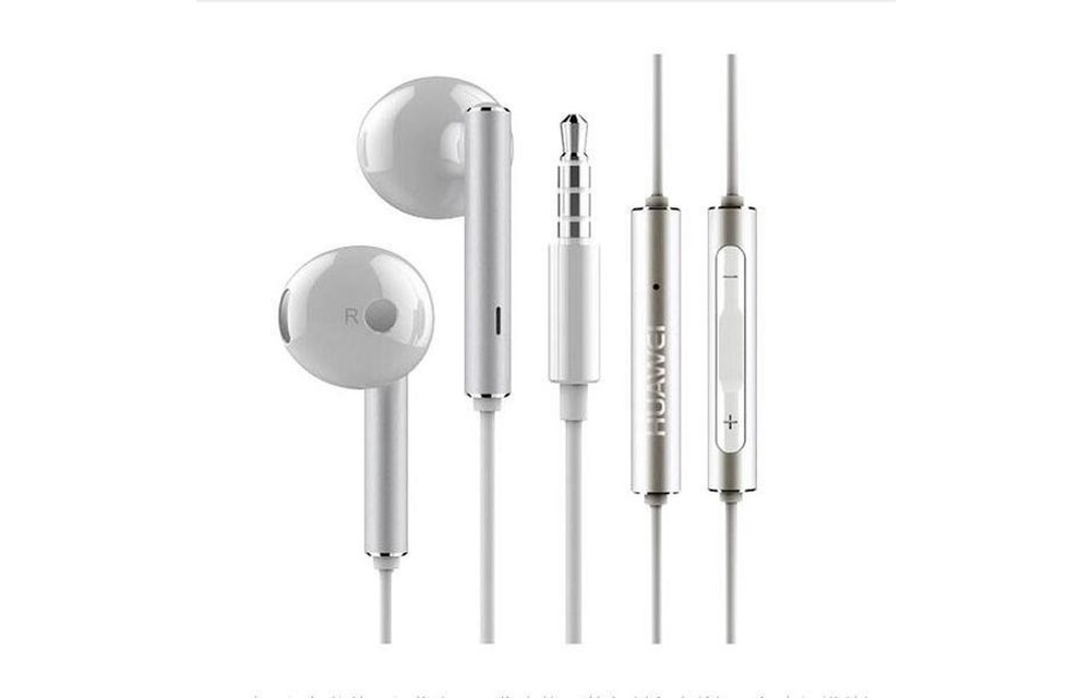 In-ear oordopjes AM116 - 3.5mm - Wit voor Huawei