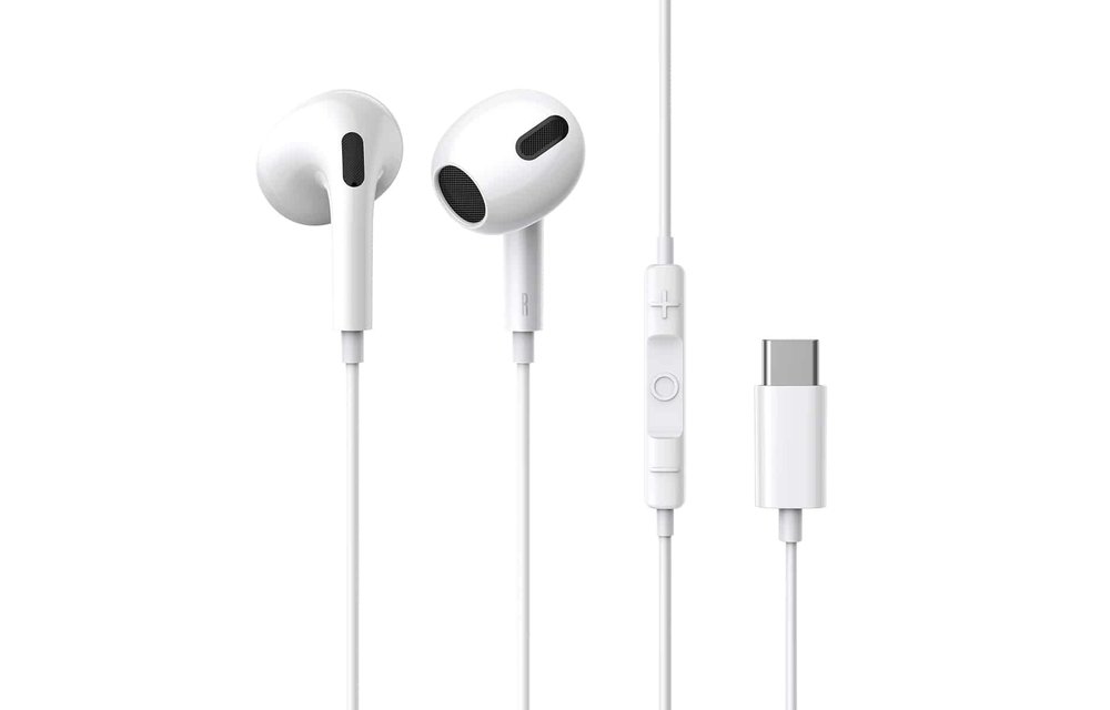 BASEUS: Encok C17 Type-C In-Ear Koptelefoon - Wit