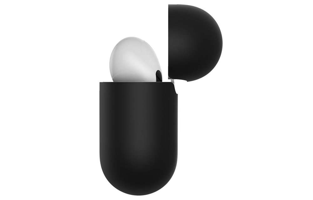 BASEUS: Siliconen hoesje (Super Dun) - Blauw/Grijs voor Airpods 3