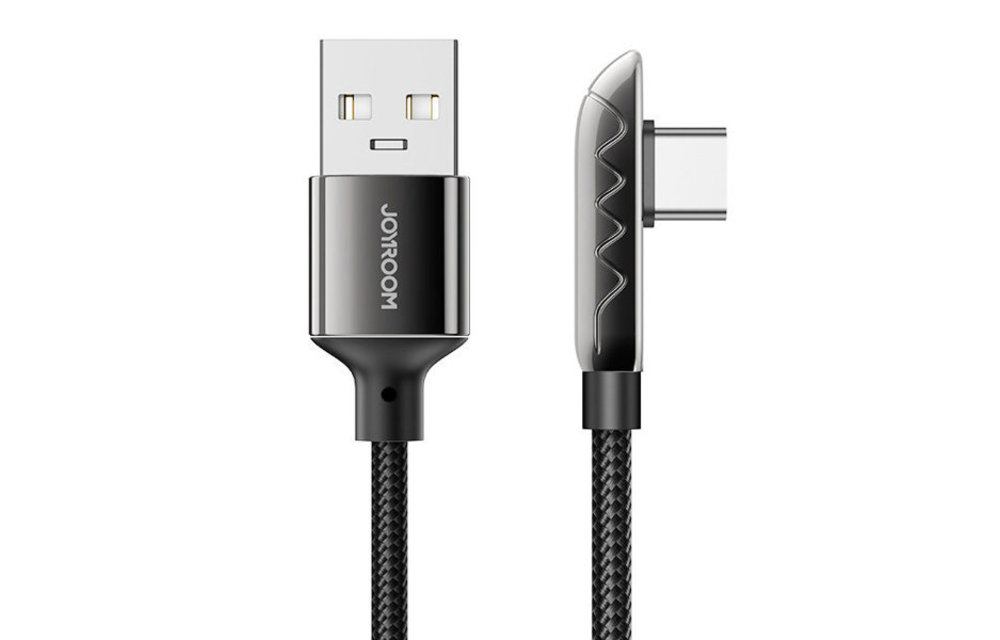 JOYROOM: Gaming Kabel USB Naar USB Type C - 1.2 meter - Zwart