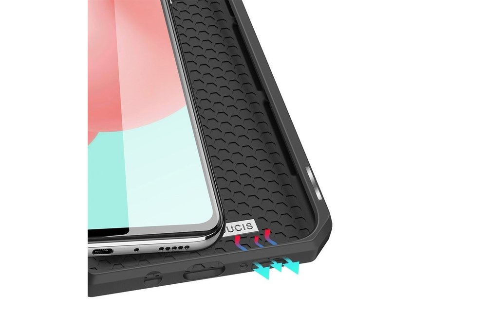 DUX DUCIS: TPU Book hoesje - Zwart voor Samsung Galaxy A31