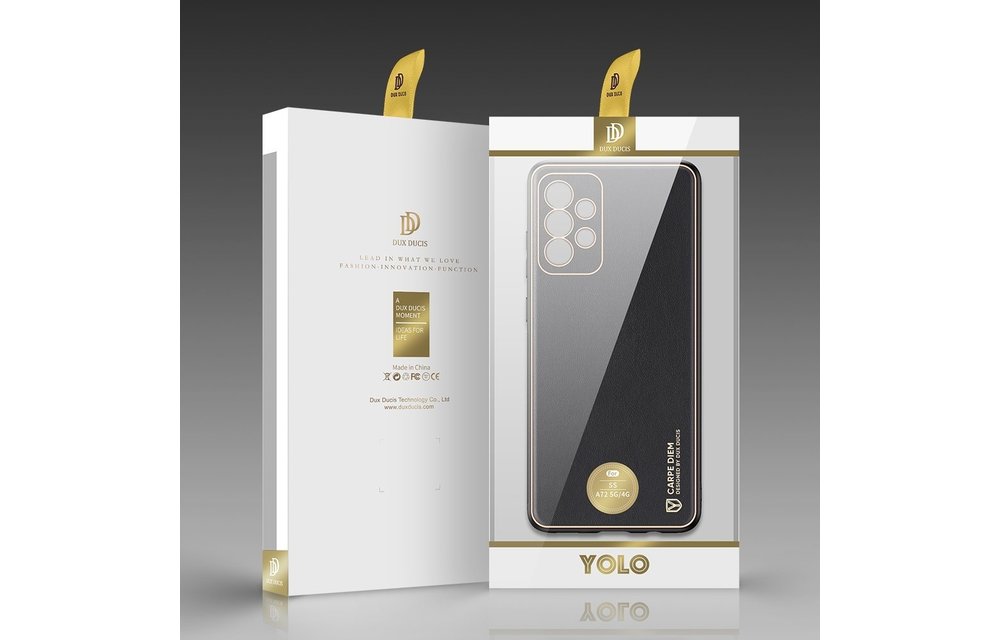DUX DUCIS: Yolo series hoesje back cover - Zwart voor Samsung Galaxy A72