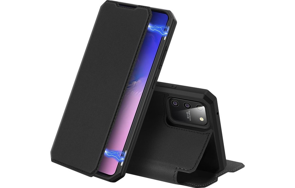 DUX DUCIS: Skin X series booktype hoesje - Zwart voor Samsung Galaxy S10 Lite
