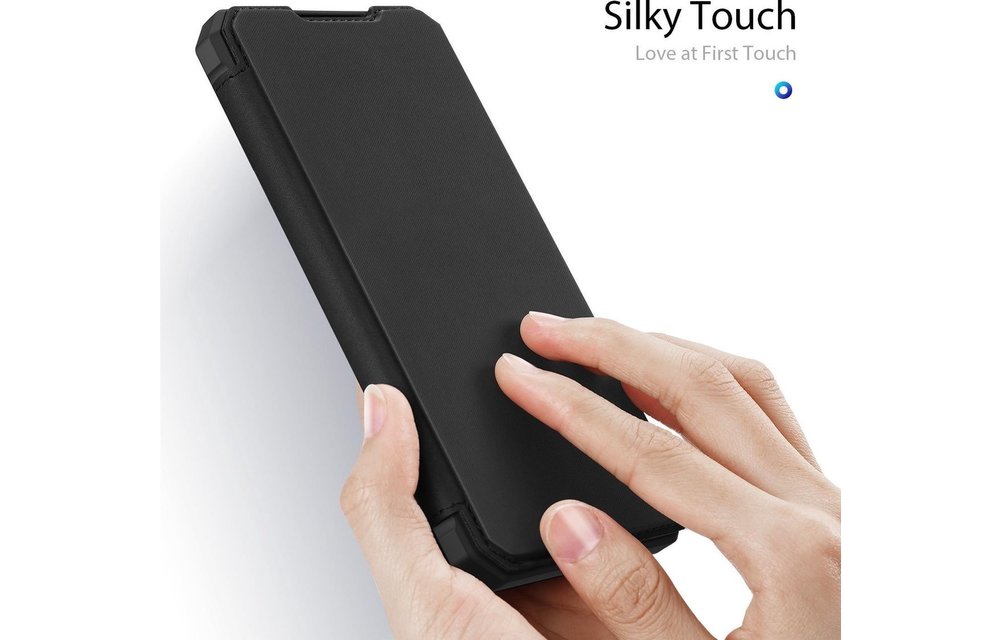 DUX DUCIS: Skin X series booktype hoesje - Zwart voor Samsung Galaxy S10 Lite