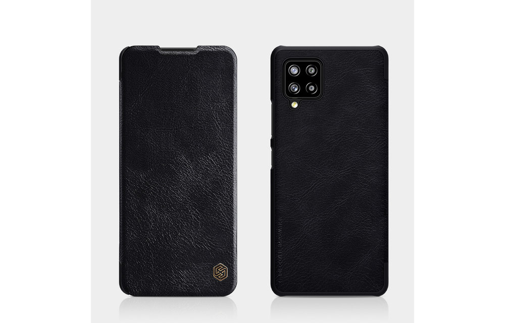 NILLKIN: Book case hoesje - Zwart voor Samsung Galaxy A42
