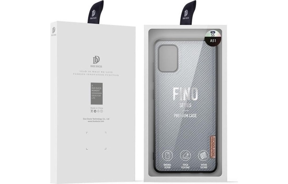DUX DUCIS: Fino Series hoesje back cover - Blauw voor Samsung Galaxy A51