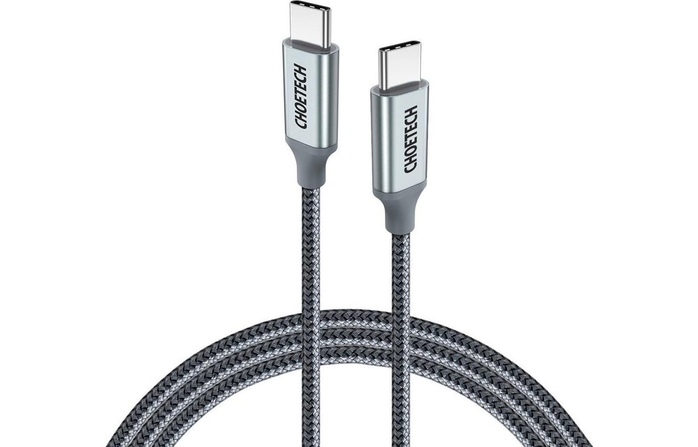CHOETECH: USB-C naar USB-C laadkabel - 100W PD - 1.8m
