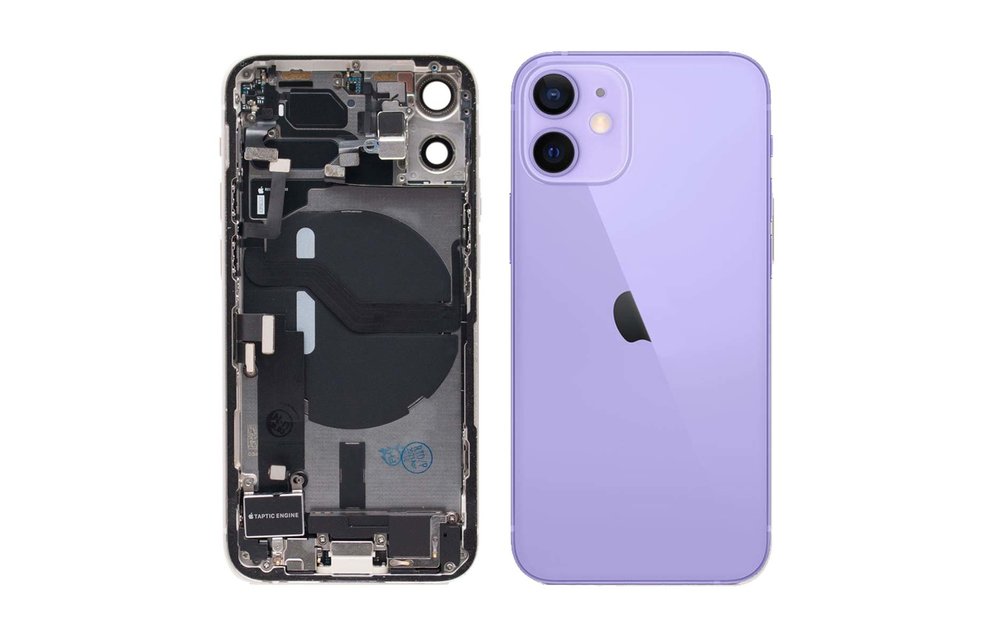 Behuizing volledig gemonteerd - EU (A grade) - Paars voor iPhone 12 Mini
