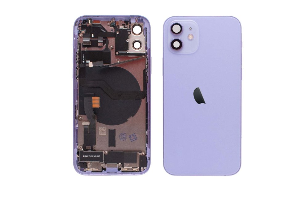 Behuizing volledig gemonteerd - EU (A grade) - Paars voor iPhone 12