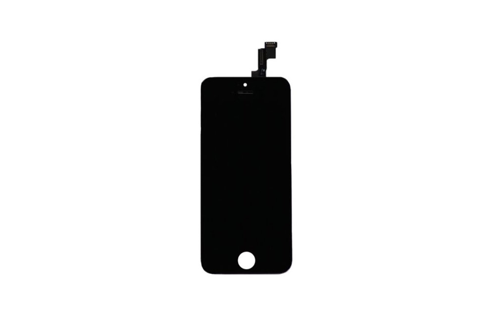 Compatible: LCD scherm - Zwart voor iPhone 5S/SE