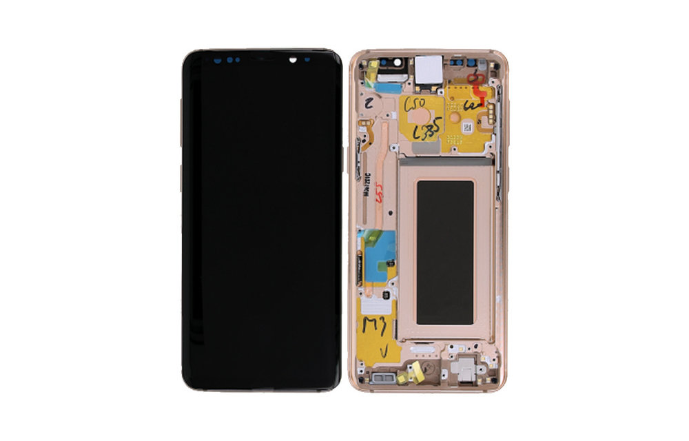 Scherm - Goud voor Samsung Galaxy S9 SM-G960 / GH97-21696E
