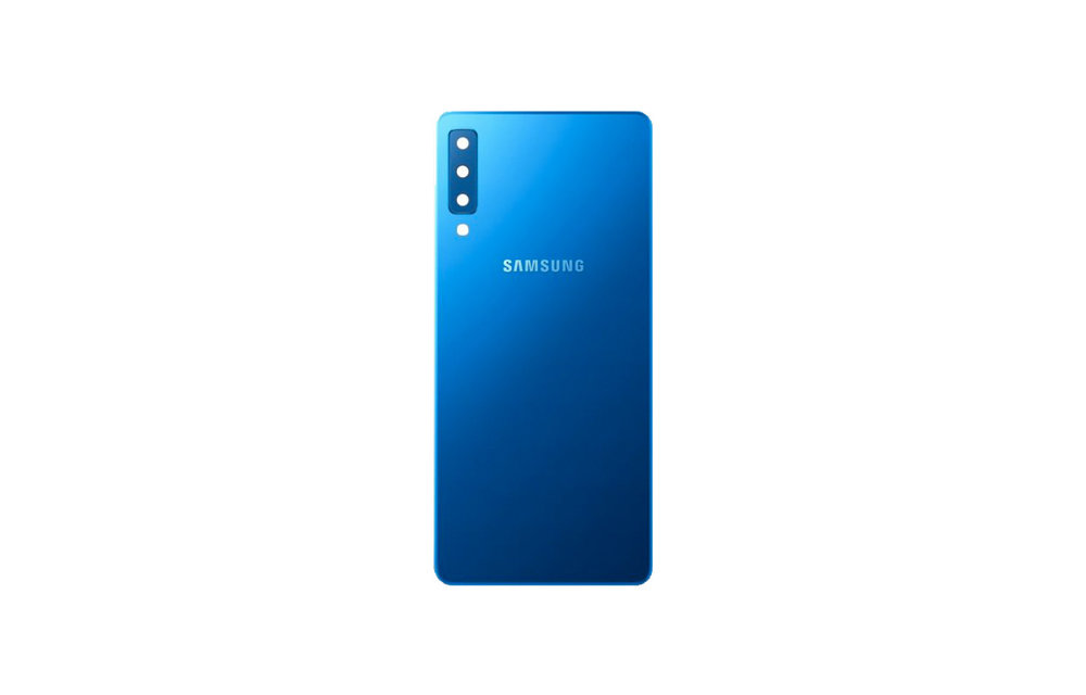 Achterkant - Blauw voor Samsung Galaxy A7 2018