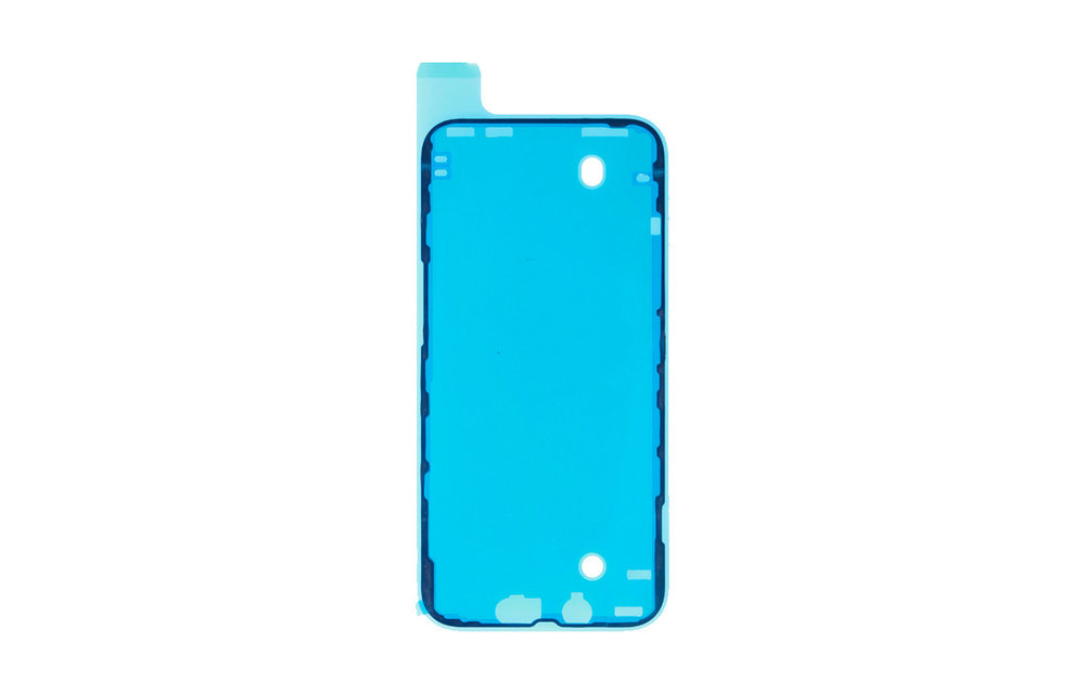 Display Klebefolie (10x) - Schwarz fur iPhone 12 Pro