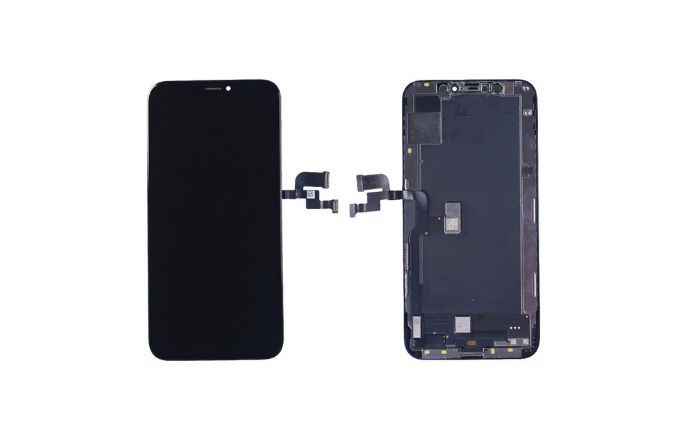 REFURBISHED: OLED scherm - Zwart - 4 delige code voor iPhone XS