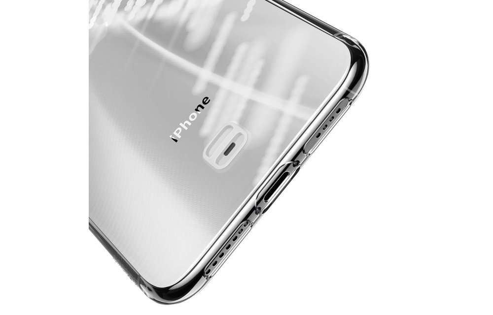 BASEUS: Hoesje met sleutelkoord - Transparant voor iPhone 11 Pro Max