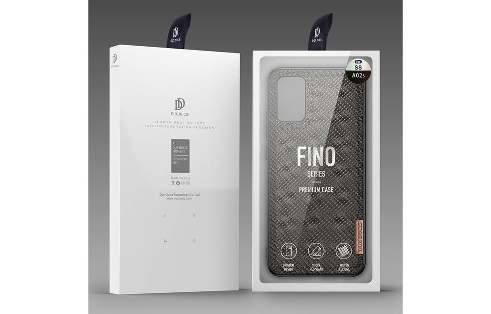 DUX DUCIS: Fino Series hoesje back cover - Groen voor Samsung Galaxy A02s