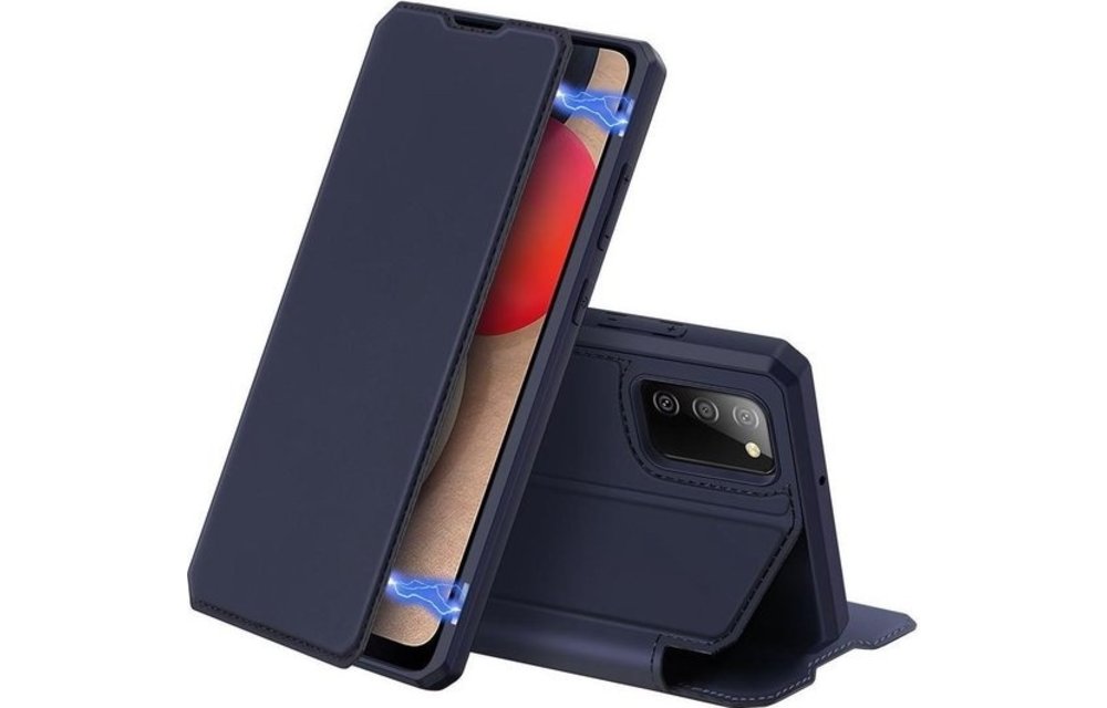 DUX DUCIS: Skin X hoesje - Donker Blauw voor Samsung Galaxy A02s