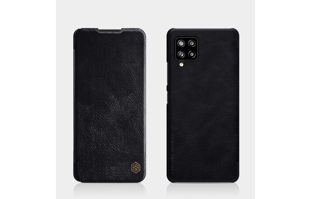 NILLKIN: Book case hoesje - Zwart voor Samsung Galaxy A42