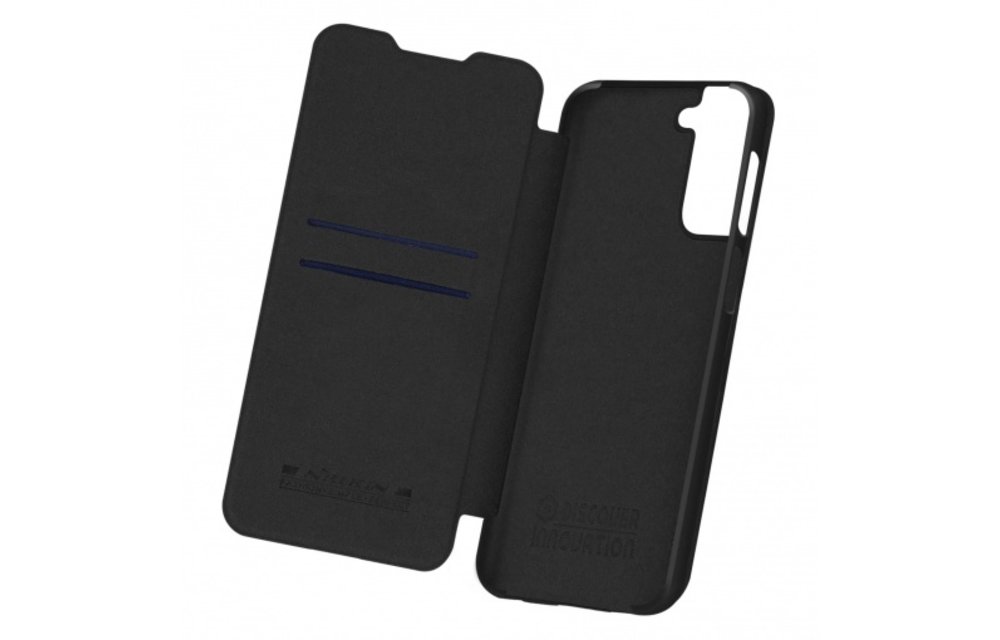 NILLKIN: Flip cover hoesje - Zwart voor Samsung Galaxy S21 Plus