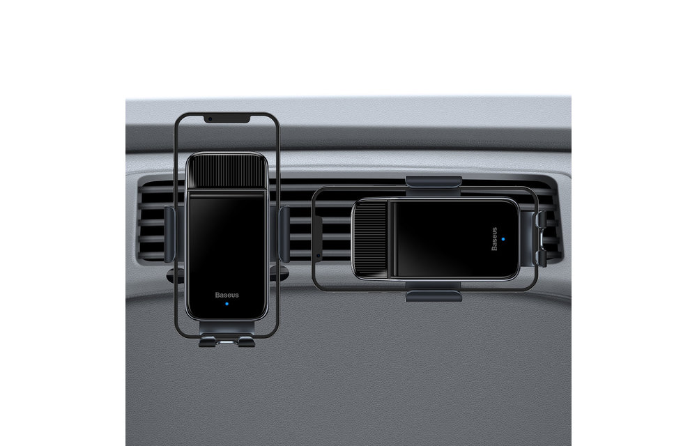 BASEUS: Draadloze ventilatie Telefonhalter mit smart solar charging