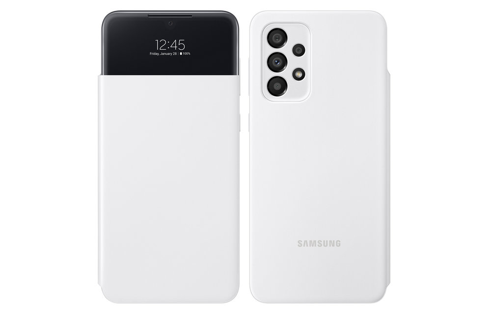 S View Wallet hoesje - Wit voor Samsung Galaxy A33